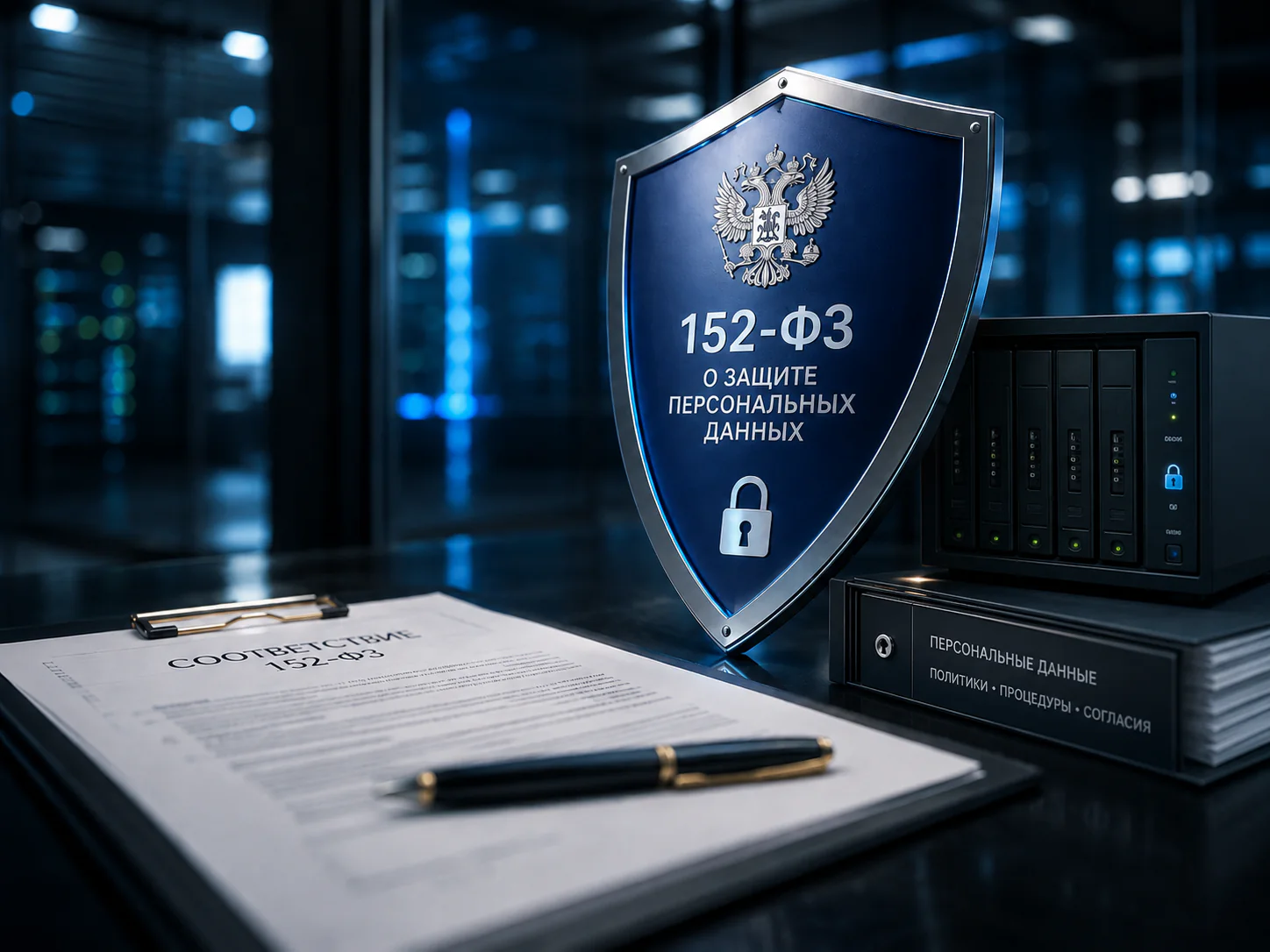Аудит по 152-ФЗ и защита персональных данных: документы и серверное оборудование